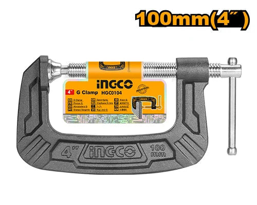 Ingco 4" G-Clamp