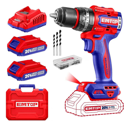 Emtop 20V Metal chuck drill