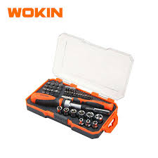 WOKIN 42 Pc Socket and Screw Bit set