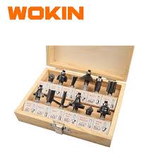 WOKIN 12 Pc Router Bit Set