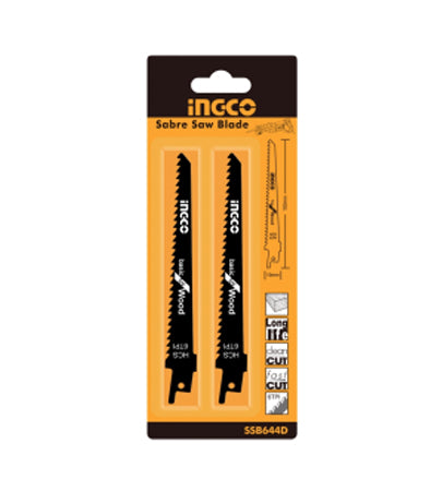 Ingco Sawzal 2  Piece wood blade set