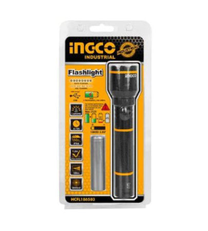 Ingco rechargeable flash light