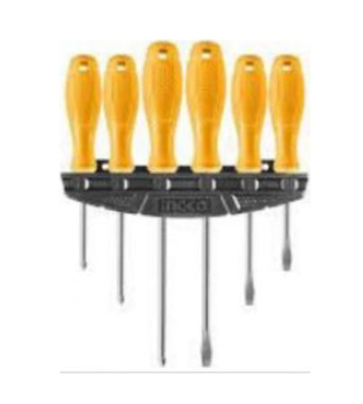 Ingco 6 piece screw driver set