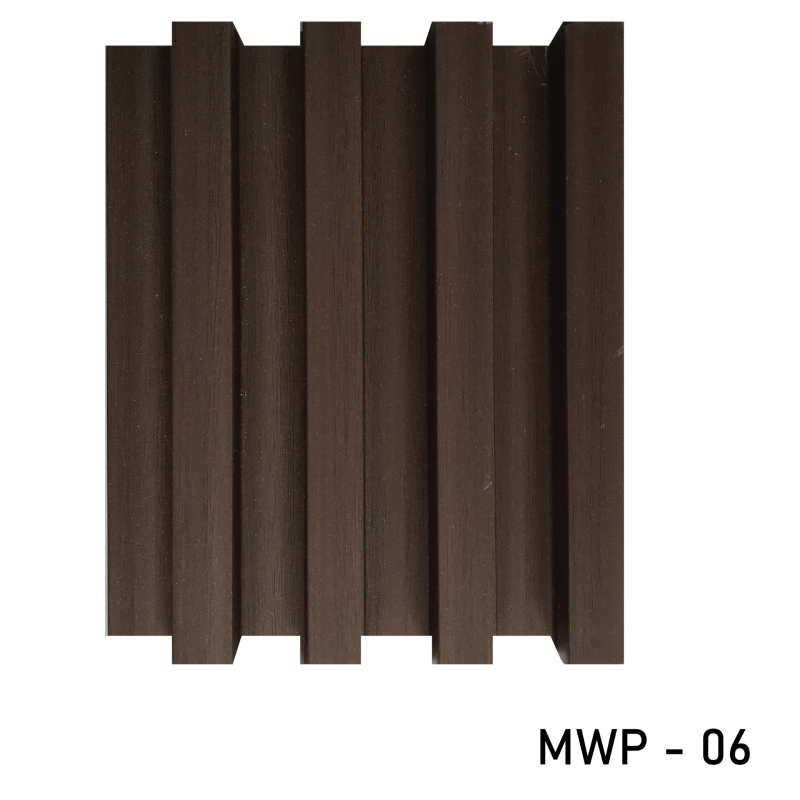 Wpc Wall Panels 4 grid Brown