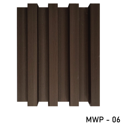 Wpc Wall Panels 4 grid Brown