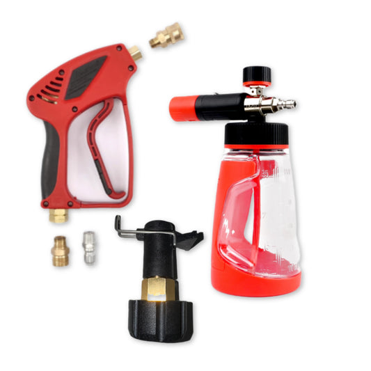 Premium industrial grade short wand and foam producer adapter