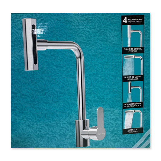 Aqua plus swivel head kitchen faucet