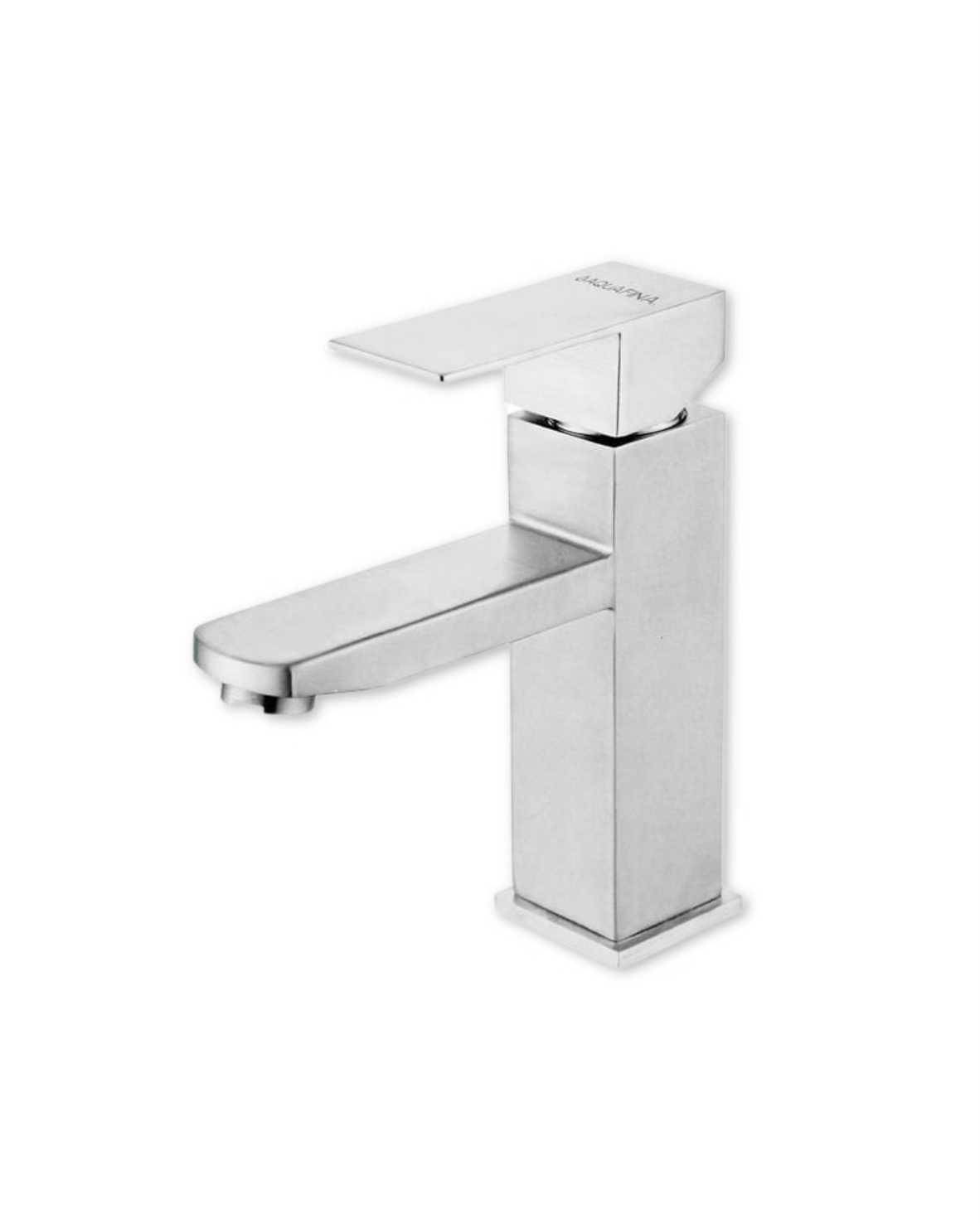 single handle washbasin faucet satin