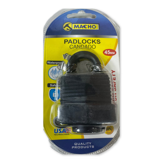 macho padlocks 45mm (waterproof)
