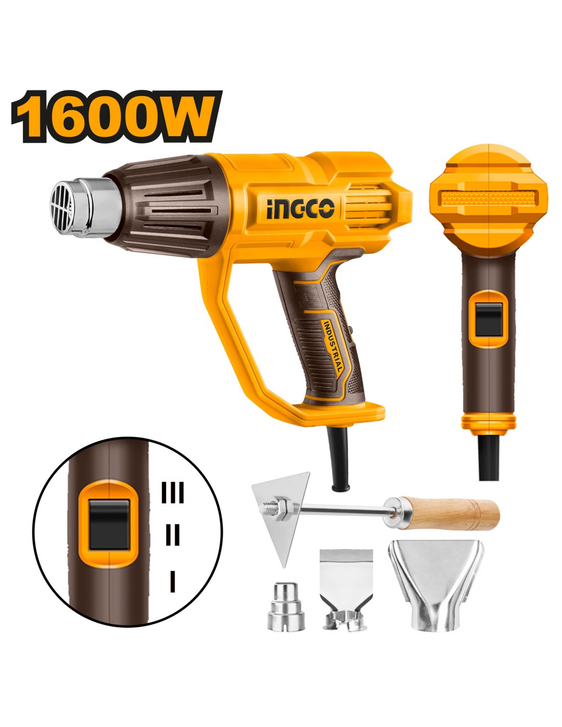 Ingco 1600w Heat Gun