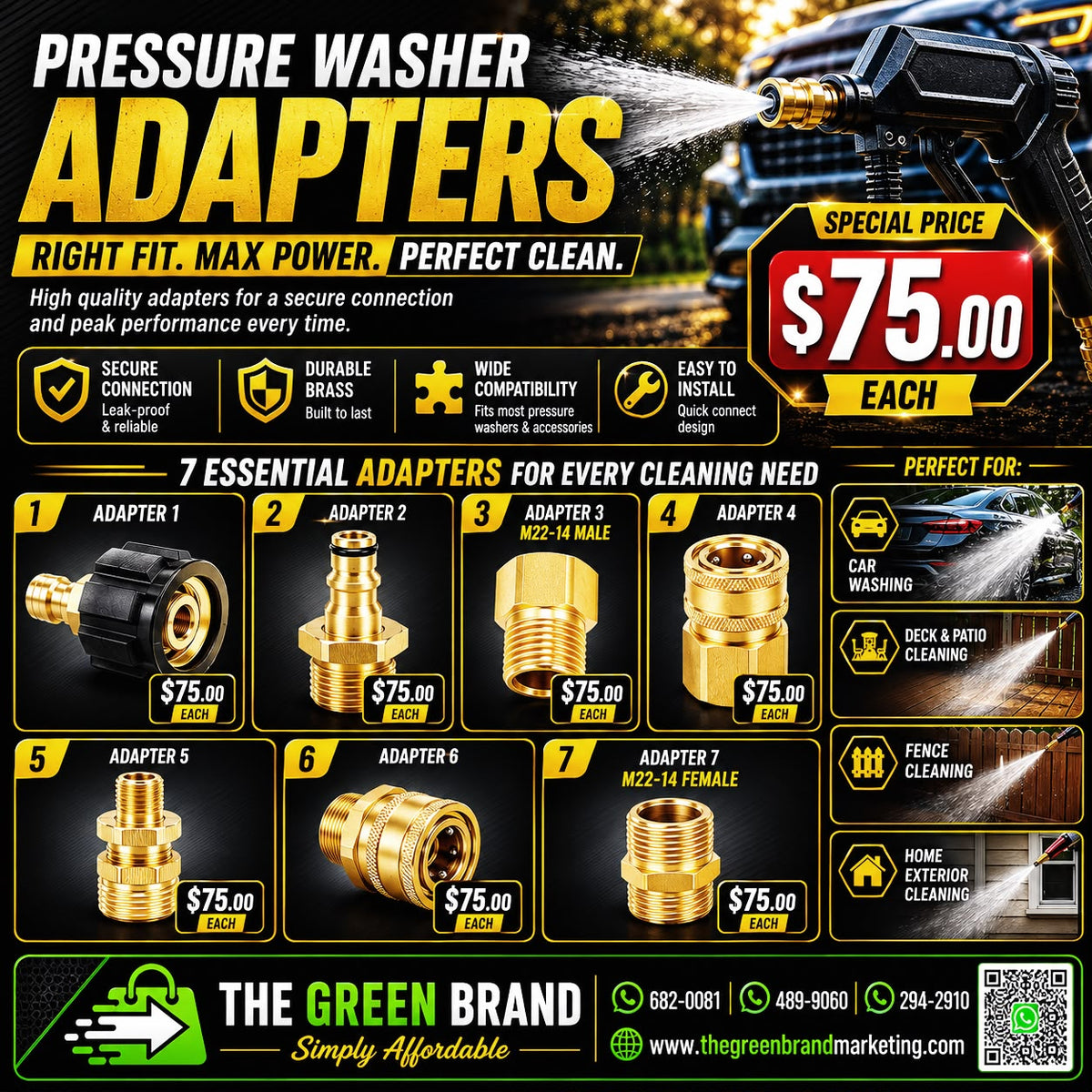 Pressure Washer Adapters