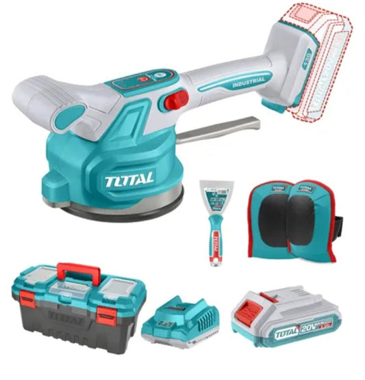 Total cordless tile vibration machine