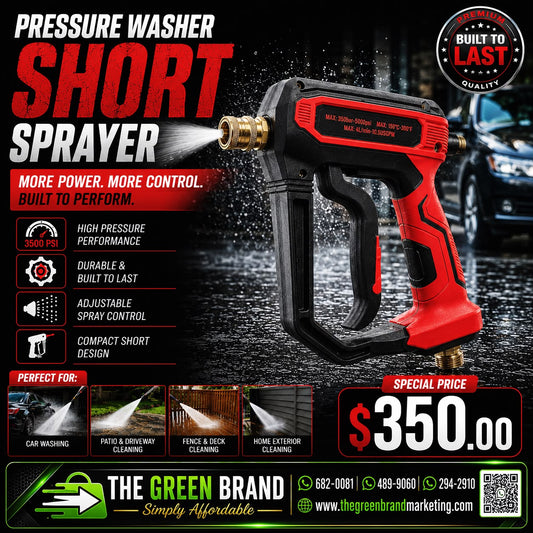 Pressure Washer Short Sprayer
