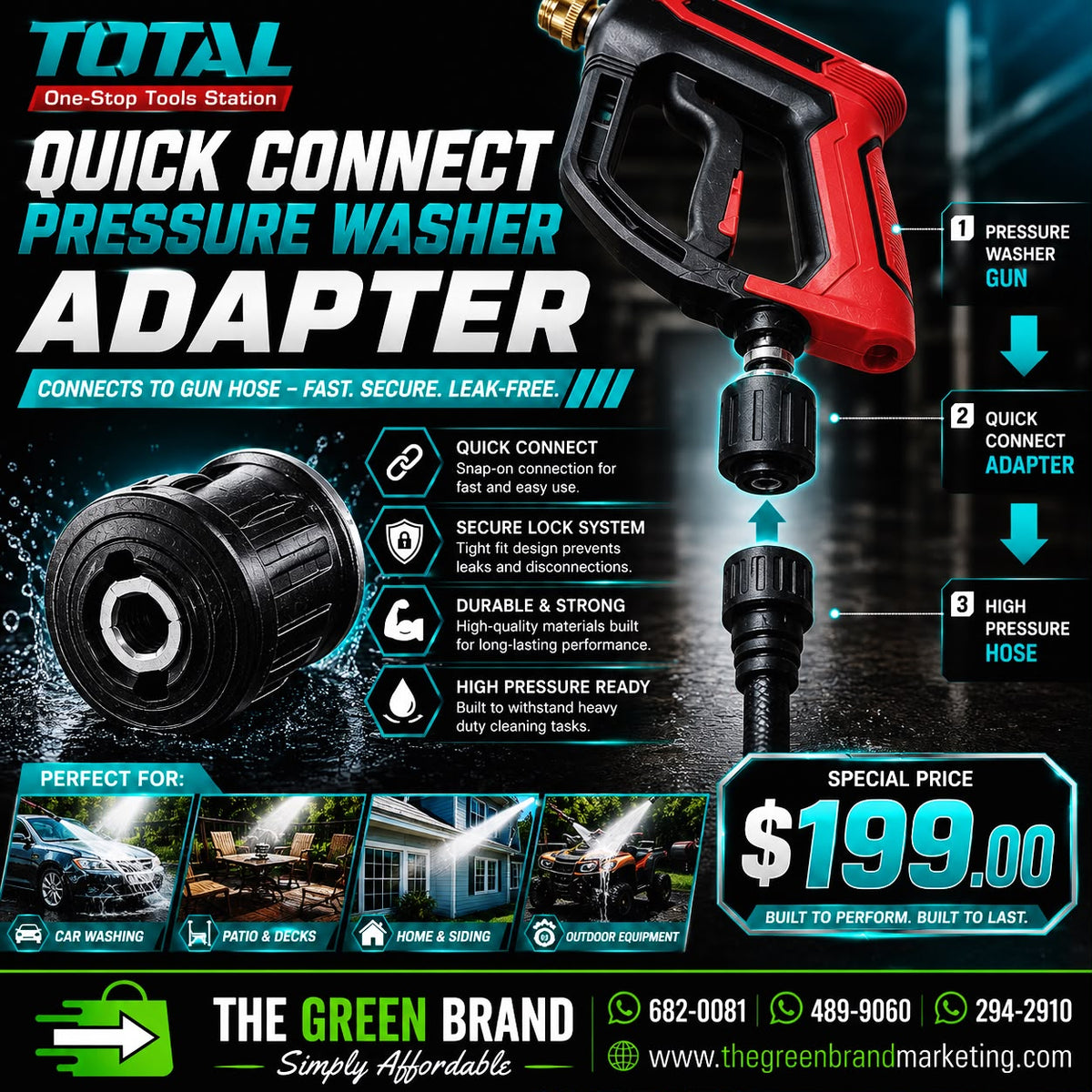 Total Quick Connect Adapter