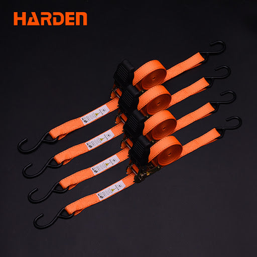 4Pcs Ratchet Tie Down Set