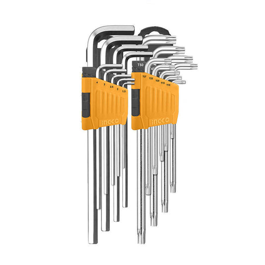 Ingco Hex key set and Torx key set